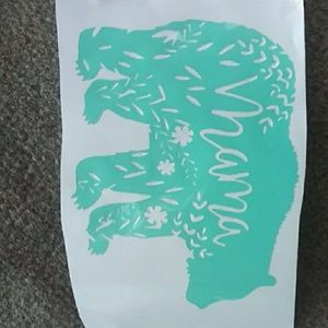 Mama bear decal